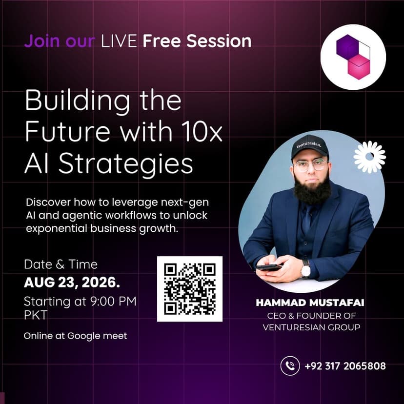 How Is AI Shaping the Future & Creating the 10x Opportunities for Business Poster