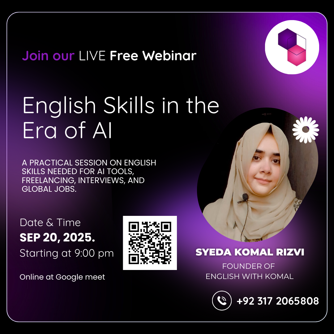 English Skills in the Era of AI Poster